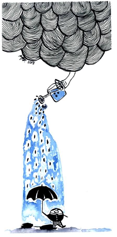 Godincito en la Lluvia