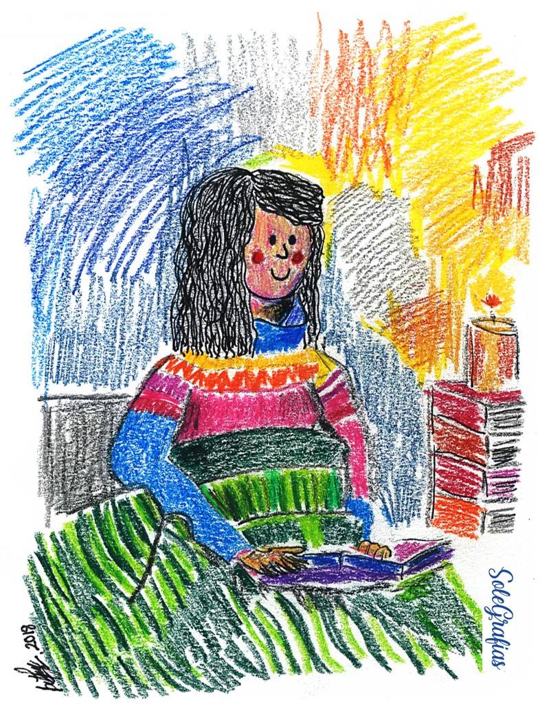 Autorretrato con Libro