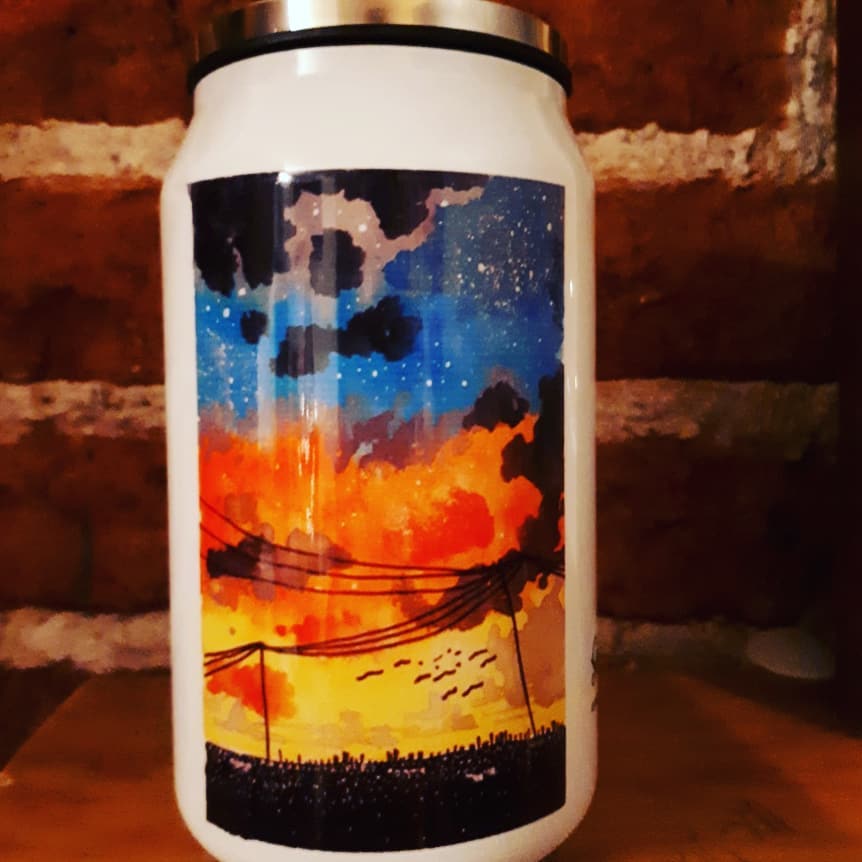 Termo 350 mL Atardecer