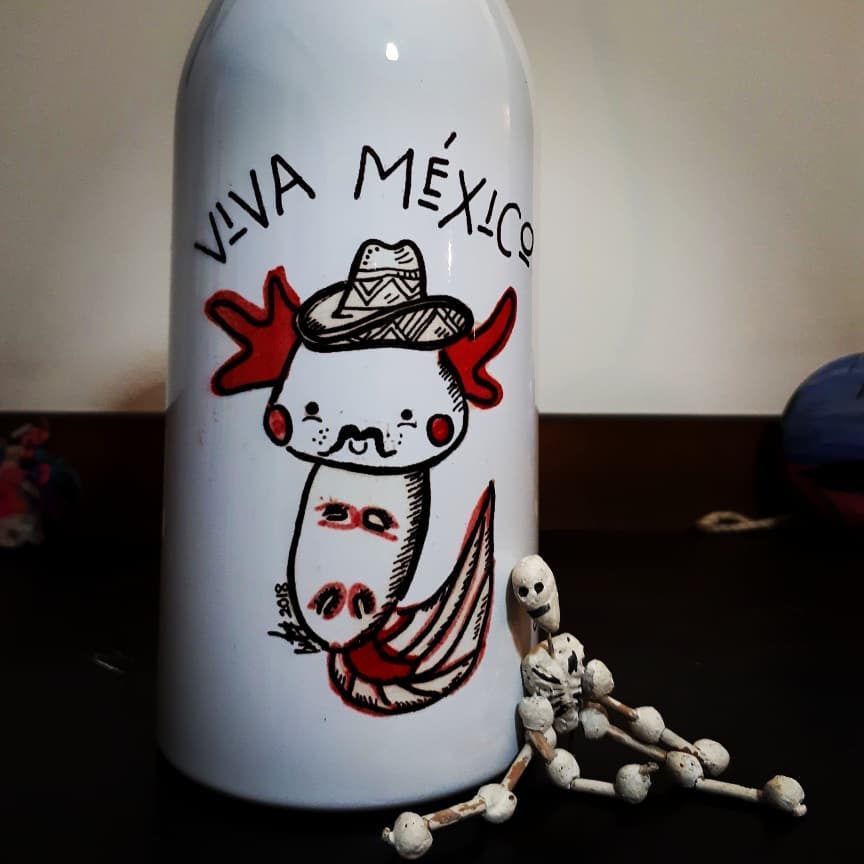 Termo 350 mL Ajolotito Bigotón