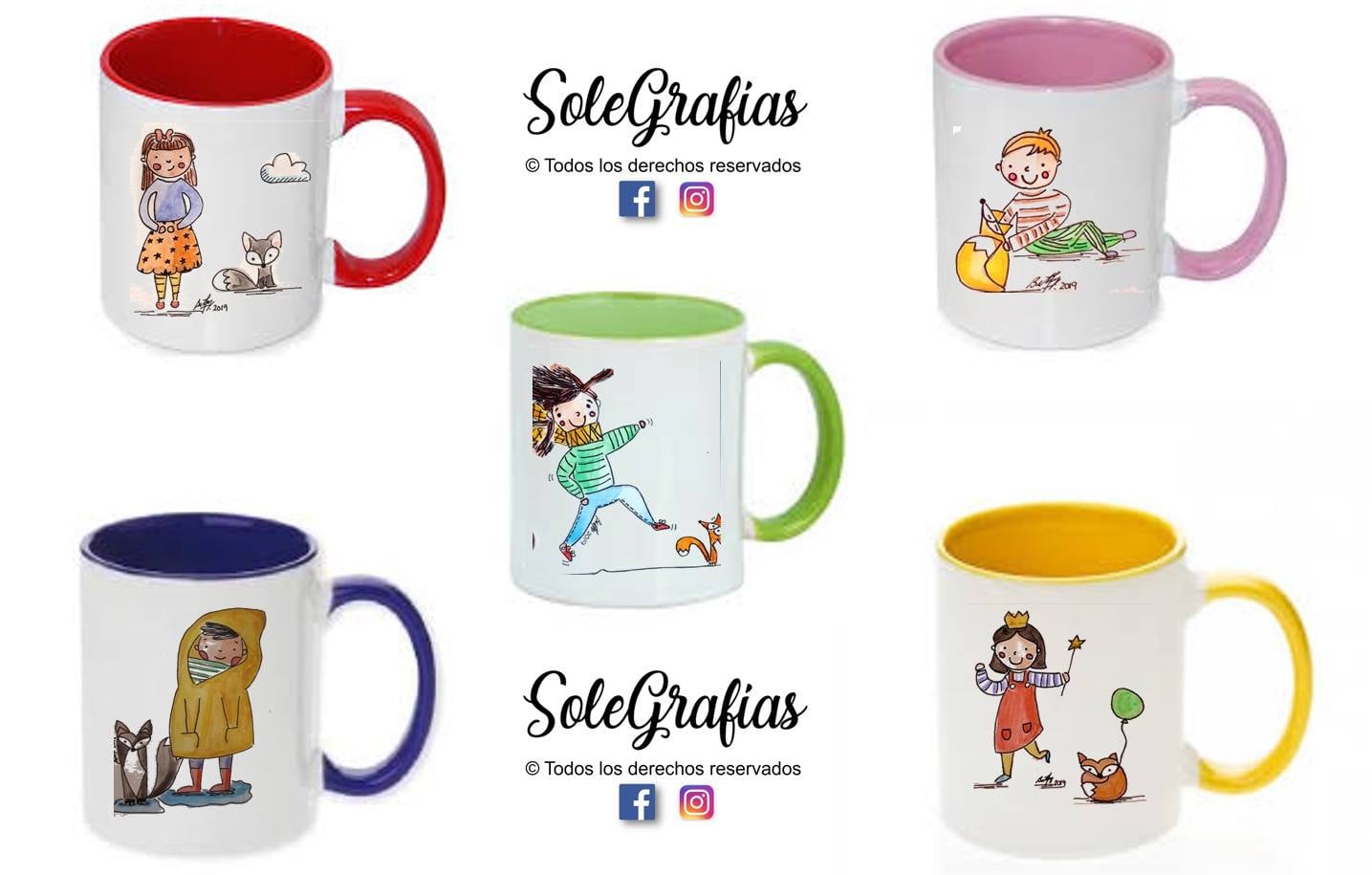 Tazas de&nbsp;Mi amigo el Zorro y Yo